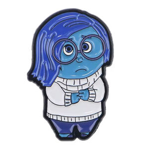 Sadness From Inside Out Enamel Pin